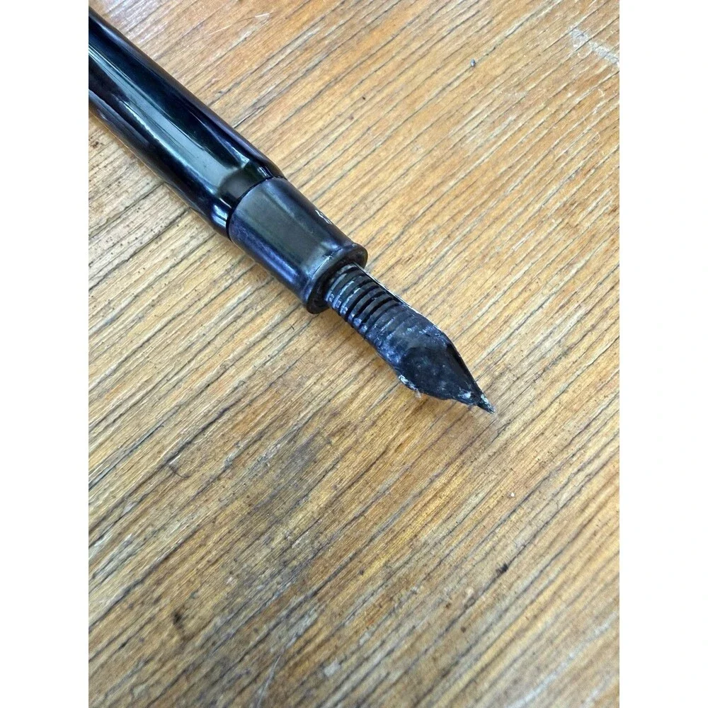 Vintage Esterbrook Desk FountainPen with Clear Tapered Handle